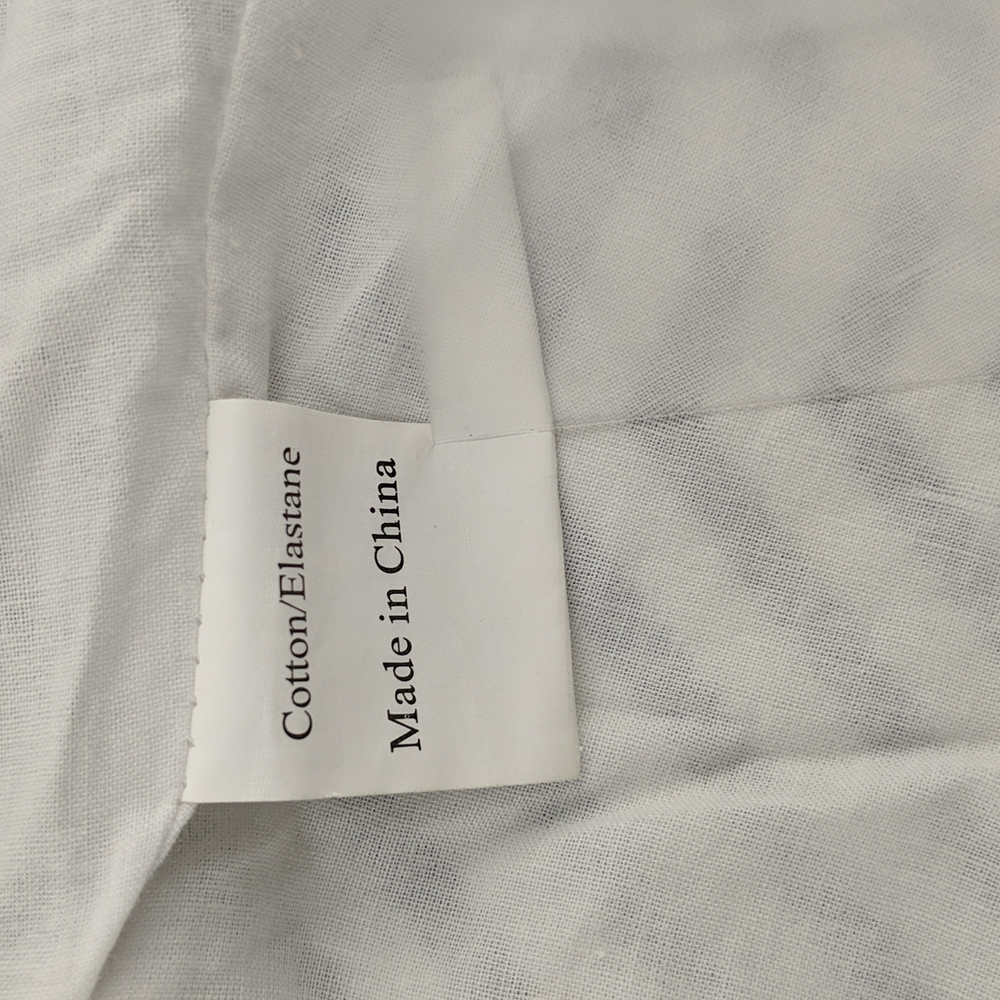 Queenspark Top Size 18 Black White Stripe Tie-up Halterneck Buttons Zip-up Back - Picture 7 of 9